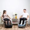 GLOBAL RELAX | VITALZEN PRO | Foot and Leg Massager | Massage with Compression Therapy, Kneading and Heat | Relaxation Aid | Machine to Relief Pain and Muscle Tension in Feet, Ankles and Calves| Blue view 4
