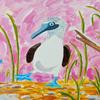 Avery Kelly Blue-Footed Boobies Boxed Notecard Set - 10 Blank Cards with Envelopes - Two Cards each of Five Different Illustrations - by Artist view 1