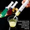 FOCUSLINE 50 Pack Jelly Shot Syringes, 2 OZ Capacity Plastic Shot Glasses, Durable Jelly Shot Syringes with Lid, Perfect for Halloween, Thanksgiving, Christmas view 4