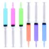 FOCUSLINE 50 Pack Jelly Shot Syringes, 1.5 OZ Capacity Plastic Shot Glasses, Durable Jelly Shot Syringes with Lid, Perfect for Halloween, Thanksgiving, Christmas view 1
