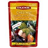Tazah Grilled and Peeled Chestnut 3.52 Ounce 100 Grams