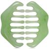 2pcs Massage Comb, Guasha Scraping Scalp Comb, Multi-Functional Handheld Head Massage Tool, Meridians Massager for Head Caring, Relaxation, Physical Therapy, Acupoint Treatment - Plastic Material view 1
