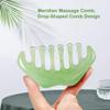 2pcs Massage Comb, Guasha Scraping Scalp Comb, Multi-Functional Handheld Head Massage Tool, Meridians Massager for Head Caring, Relaxation, Physical Therapy, Acupoint Treatment - Plastic Material view 4