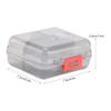 7 Grids Weekly Portable Medicine Storage Box Foldable Drug Case Tablet Organizer for Travel (Gray) view 2