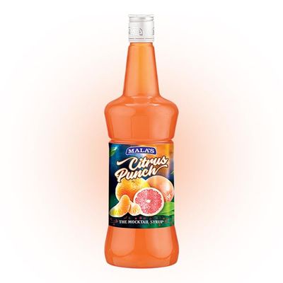 Mala's Fruit Mocktail Syrup Citrus Punch, 750ml
