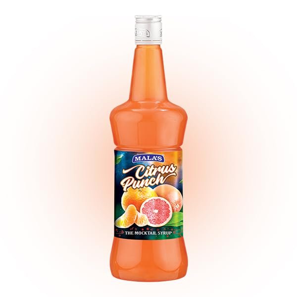 Mala's Fruit Mocktail Syrup Citrus Punch, 750ml