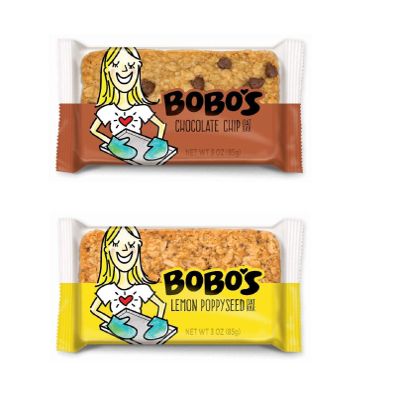 Bobo's Oat Bars, Chocolate Chip and Lemon Poppyseed Variety Pack