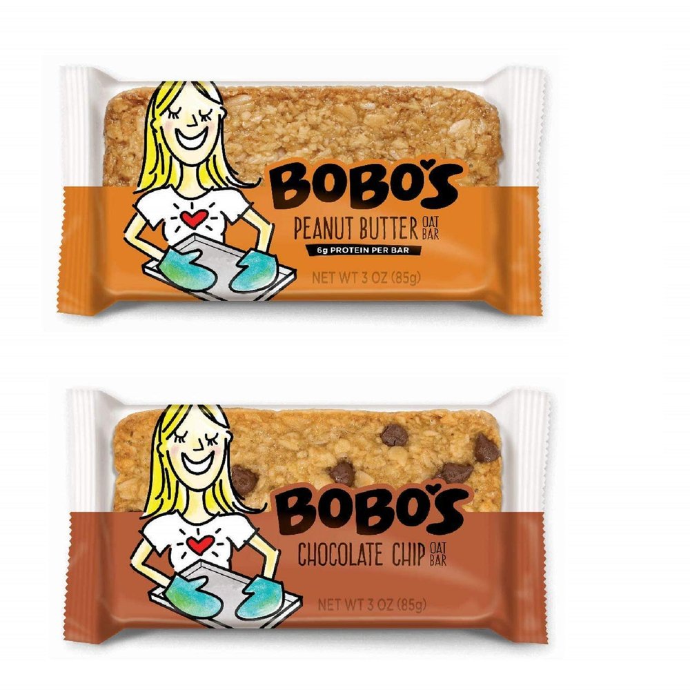 Bobo's Oat Bars, Chocolate Chip and Peanut Butter Variety Pack