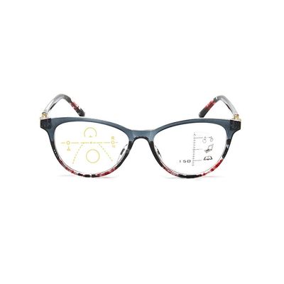 Smart Zoom Reading Glasses, Anti Glare, Eyeglasses, AR Anti-Reflective Coating, Quality Readers (Color : Gray, Size : 2.5)