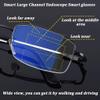 Smart Zoom Reading Glasses, Anti Glare, Eyeglasses, AR Anti-Reflective Coating, Quality Readers (Color : Gray, Size : 2.5) view 3