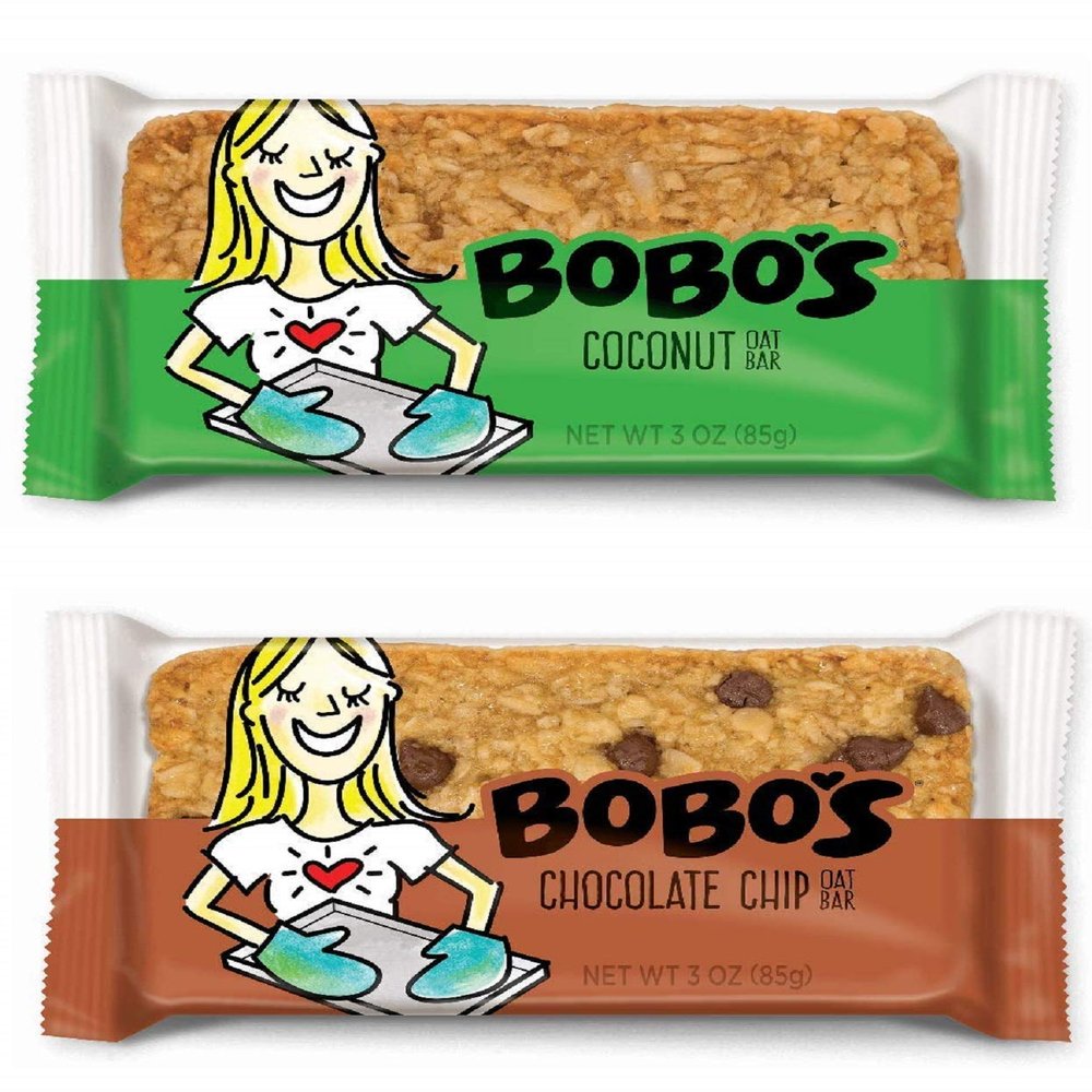 Bobo's Oat Bars, Chocolate Chip and Coconut Variety Pack