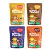 Slurrp Farm Millet Pancake Mix Combo | Banana Choco Chip, Chocolate, Blueberry & Classic | High Protein Breakfast for Kids & Adults | No Maida, No Refined Sugar | 5.29 Oz (Pack of 4) view 1