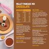Slurrp Farm Millet Pancake Mix Combo | Banana Choco Chip, Chocolate, Blueberry & Classic | High Protein Breakfast for Kids & Adults | No Maida, No Refined Sugar | 5.29 Oz (Pack of 4) view 3