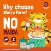 Slurrp Farm Millet Pancake Mix Combo Blueberry & Classic | No White Flour, Wheat & Refined White Sugar | Supergrain Millets Rich in Nutrients | 10.5Oz (Pack of 2) view 4