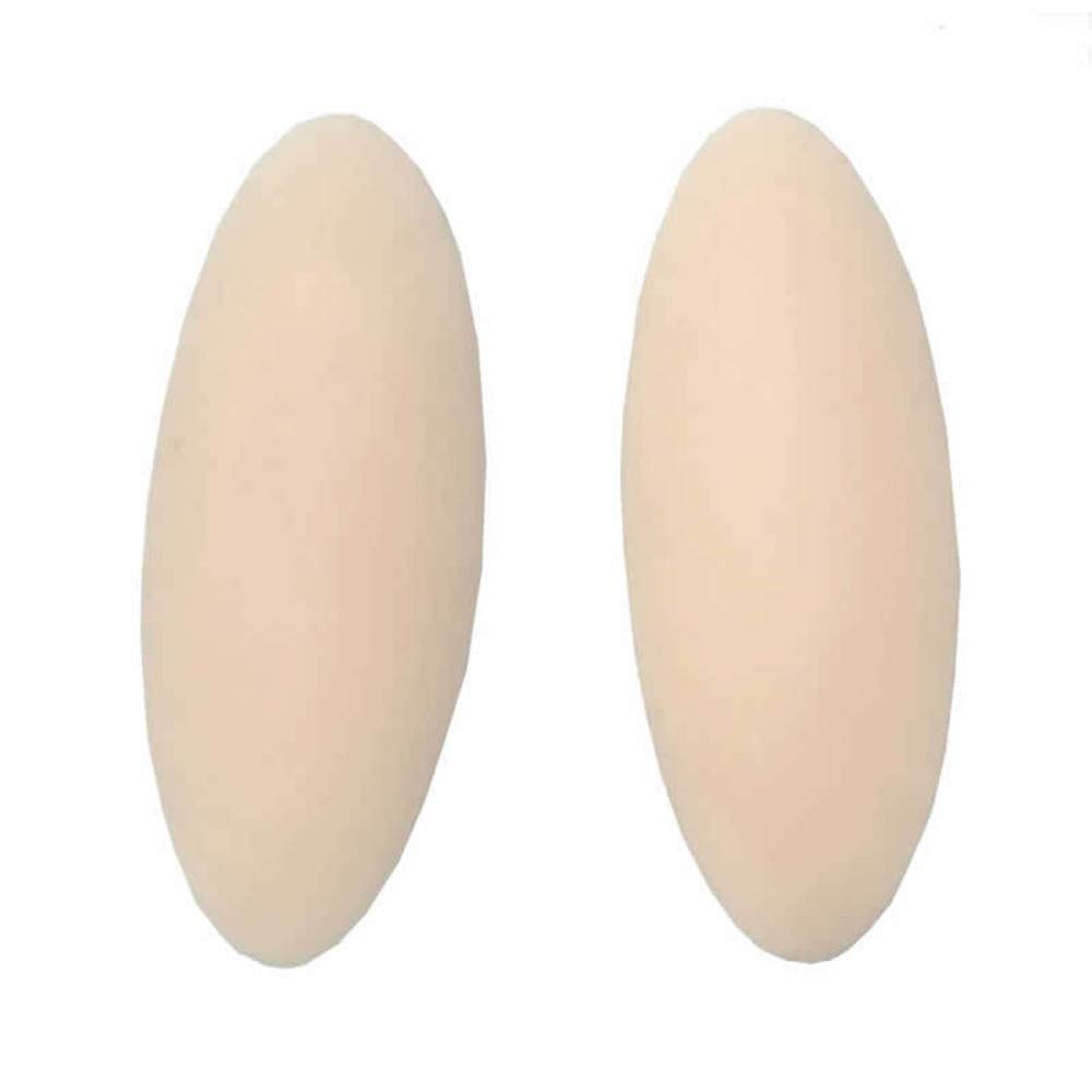 1 Pair Calf Pads, Silicone Leg Onlays Silicone Calf Pads, Self-Adhesive Calf Corrector, Anti Allergic Women Leg Gel Corrector for Crooked or Thin Skinny Legs, Lifelike