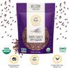 1000 Springs Mill - Organic Purple Barley | Used for Cereals, Salads, Whole Wheat Bread, Fresh Barley Flour, Sprouting Seeds, and more | Bulk Dried Grain | Resealable Bag | 16oz (Pack of 1) view 3