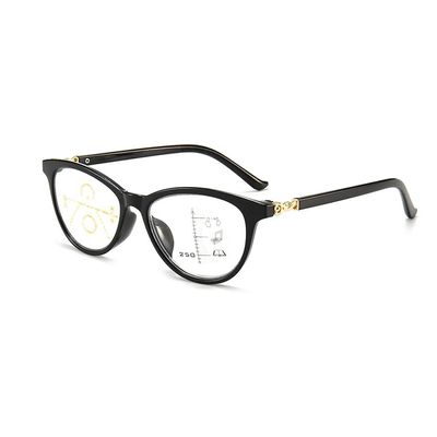 Smart Zoom Reading Glasses, Anti Glare, Eyeglasses, AR Anti-Reflective Coating, Quality Readers (Color : Black, Size : 2.0)