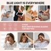 Cyxus Blue Light Glasses for Woman, Reduce Eye Strain Ideal for Office Working, Studying Ultra-Light TR90 for All-Day Comfort view 4