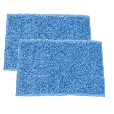 Superio Microfiber Mop Replacement Head, 16 inch Damp Mop Pad Refill for Miracle Mop Dusting and Spray Mop, attaches to Velcro mop(2 Pack)