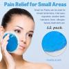 Tutmyrea Reusable Soft Small Ice Packs - 12 Pack Cold Compress for Injuries, Eyes, Face, Breast, Allergies, Small Wounds view 2