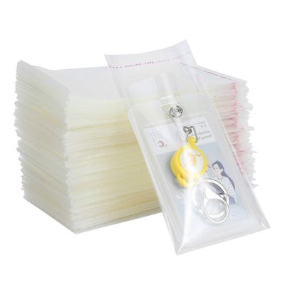 1000 Pack 3" x 5" Thick 1.6Mil Clear Resealable Cello Self Adhesive Seal Plastic Poly Bags Durable Self-Sealing Packaging Cookie Candy Jewelry Card Gifts Heavy Duty Cellophane Bags