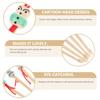 5pcs Portable Scoop Lovely Wax Scraper Bamboo Swabs Wood Earpick Bamboo Japanese Bamboo Wood Tools Wooden Baby Asia Clean view 3