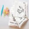 300 Pcs SmileTech Dental Elastic Neon Brace Bands 4.5 OZ 1/4 Neon Orthodontic Teeth Gaps Rubber Bands Dreadlocks Hair Braids Fix Tooth Gap, Free Elastic Placer view 1