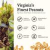 Belmont Peanuts Gourmet Sea-Salted Virginia Peanuts, 25 oz (1 Pack)  Only 3 Simple Ingredients, No Preservatives, 7g Protein  A Premium, Salty, Crunchy, Hand Seasoned Snack view 3