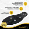MagnetRX Magnetic Inserts for Shoes  Effective Magnetic Shoe Inserts with Foot Magnets  Gel Comfort Magnet Insoles for Men (Mens: US 712 / EU 4146) view 4