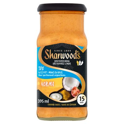 SHARWOODS Korma Lite Sauce, 395 ML