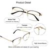 Blue Light Blocking Glasses, Anti Eyestrain, TV Glasses for Women Men, Anti UV, Anti Glare view 3