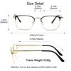 Blue Light Blocking Glasses, Anti Eyestrain, TV Glasses for Women Men, Anti UV, Anti Glare view 4