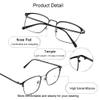 Blue Light Blocking Glasses, Anti Eyestrain, TV Glasses for Women Men, Anti UV, Anti Glare view 3