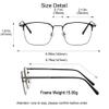 Blue Light Blocking Glasses, Anti Eyestrain, TV Glasses for Women Men, Anti UV, Anti Glare view 4