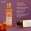 Auravedic Kumkumadi & Nalpamaradi Thailam Combo | Face & Body Oil with Ayurvedic Botanicals | Helps Improve Skin Texture & Tone | Daily Use Massage Oil | 3.38 Fl Oz (Pack of 2) view 3