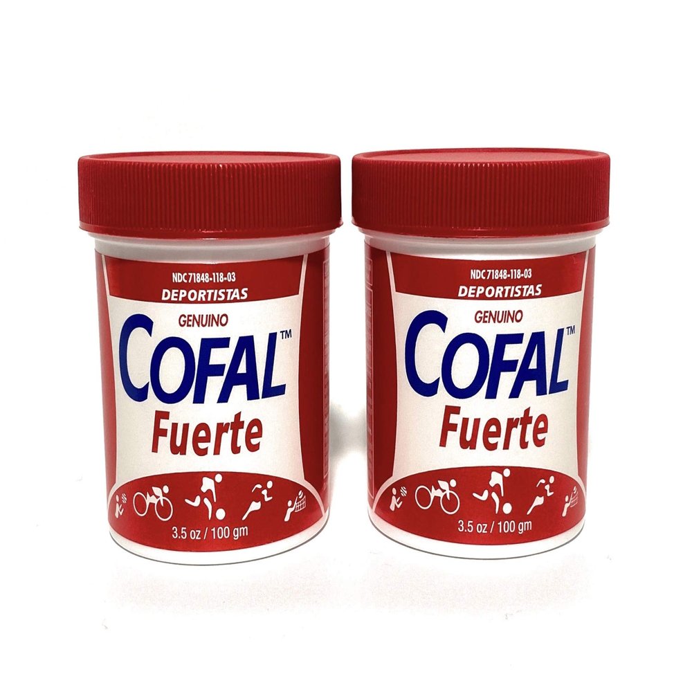 Cofal Fuerte Cream - 3.5 Oz - 2 Pack