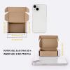 Ellbest 50 Pack Kraft Paper Boxes, Foldable Rectangular Paper Box Packing Box for shipping, Storaging Small items, Brown, 3.62 x 1.98 x 1.02 inches view 3