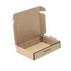 Ellbest 50Pack Kraft Paper Boxes, Corrugated Mailing Cardboard Packing Box for Jewelry Wraping Shipping, Storaging Small Item, Brown, 3.5 x 2.6 x 0.7 inches, Small Shipping Boxes view 3