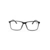Square Full Frame Reading Glasses, Women Stylish, Eyeglasses, Anti Glare, Spring Hinge, Lady Quality Readers (Color : Black, Size : 2.5) view 1