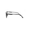 Square Full Frame Reading Glasses, Women Stylish, Eyeglasses, Anti Glare, Spring Hinge, Lady Quality Readers (Color : Black, Size : 2.5) view 3