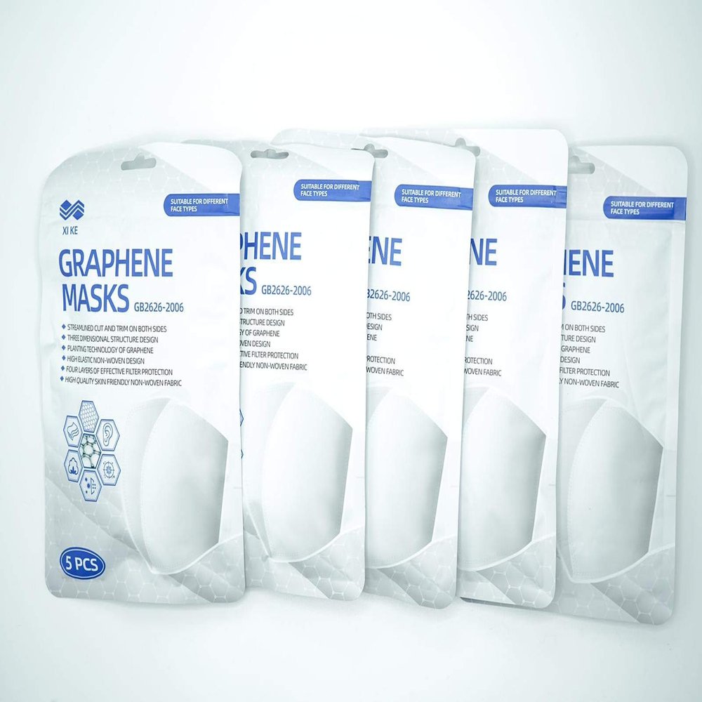 Graphene Mask Pack of 1 Qty = 5 Graphene mask