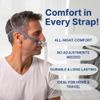 Snugell AirFit P10 Headgear Strap Replacement for Nasal Pillow Mask CPAP Accessories with 4 Adjustment Clips  Durable Premium Elastic Providing Secure Comfortable Sleep Therapy, 2 Pack - Gray view 3