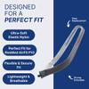 Snugell AirFit P10 Headgear Strap Replacement for Nasal Pillow Mask CPAP Accessories with 4 Adjustment Clips  Durable Premium Elastic Providing Secure Comfortable Sleep Therapy, 2 Pack - Gray view 4