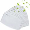 100 Pcs Activated Carbon PM2.5 Mask Filter Paper 5 Layers Replacement PM 2.5 Face Filter Insert view 1