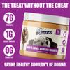 Fit Butters Rory's Cookie Monster Madness (Cookies & Cream Cashew Butter) Spread, Added Protein and Coconut Oil, Low Carb, Low Sugar, Complete Protein Dessert Flavored Nut Butter view 4