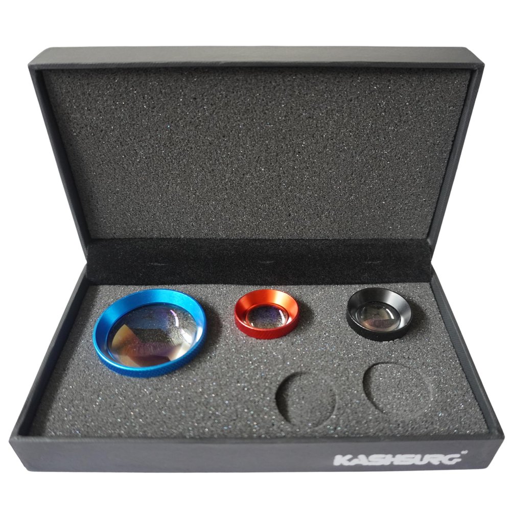 KASHSURG 78D+90D+20D aspheric Lens in Premium case.