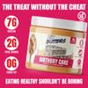 Fit Butters Birthday Cake Cashew Almond Butter Spread - Added Protein and Coconut Oil, Low Carb, Low Sugar, Gluten Free, Complete Protein Dessert Flavored Nut Butter view 3