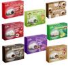 Japanese Mochi 8 Variety Pack: Boba Milk Tea, Taro, Sesame, Hamimelon, Lychee, Green Tea, Peanut & Red Bean in Fusion Select Gift Box view 1