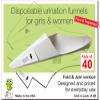 UriFree Disposable Urination Funnel for Girls and Women - Shipped Free, Pack of 40 funnels view 4