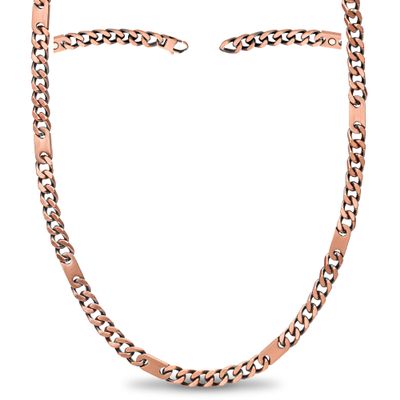 MagnetRX Copper Magnetic Necklace - Effective Necklace for Men and Women - 99.9% Pure Copper Chain with Magnets (20.0 Inches)